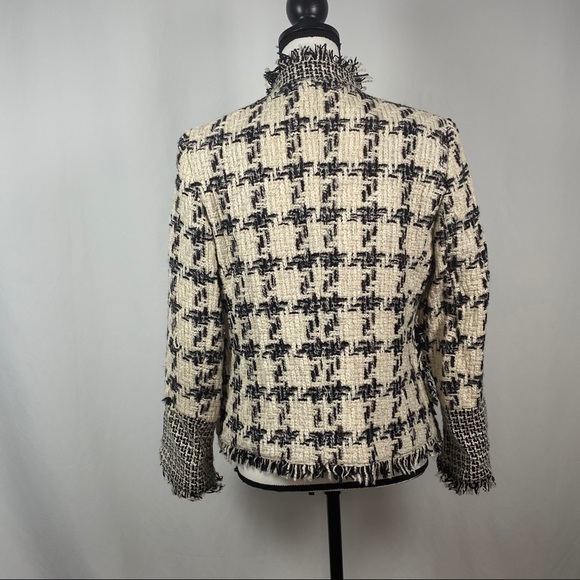 Harve Benard Vintage Black & White Blazer Jacket - Picture 9 of 16